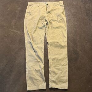Hurley Men's Khaki Chinos Size 33